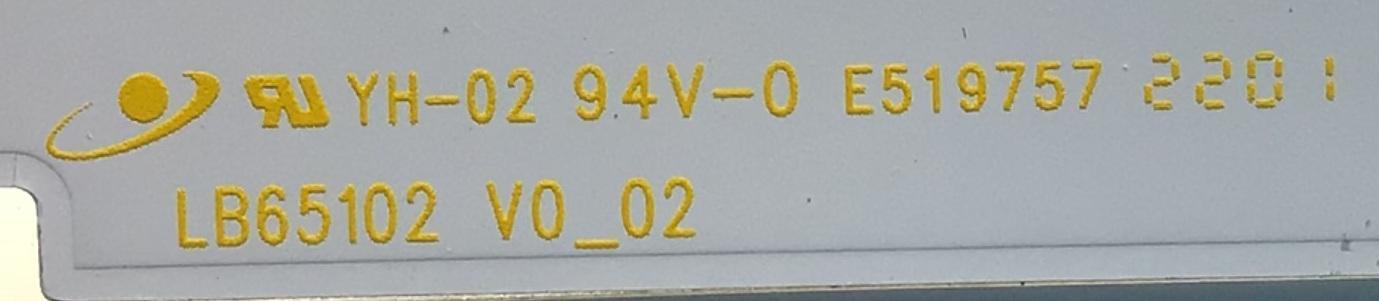 KIT DE LEDS PARA TV VIZIO (11 PZ ) / NUMERO DE PARTE LB65102 V0_02 / MODELO KD-65X75K / KD65X75K - Imagen 3